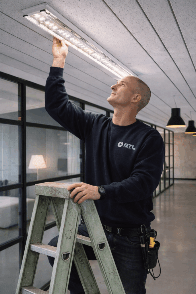 stl electrical melbourne electrician commercial lighting installation 1